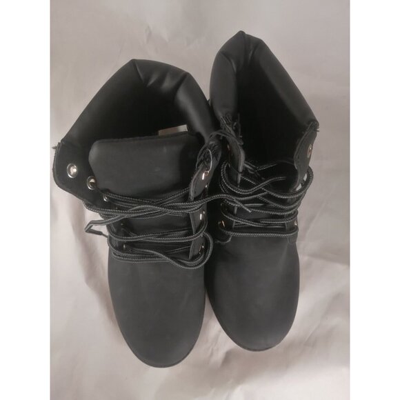 George Fashion Boots Ladies Size 7 Black New Without Box - Picture 6 of 6